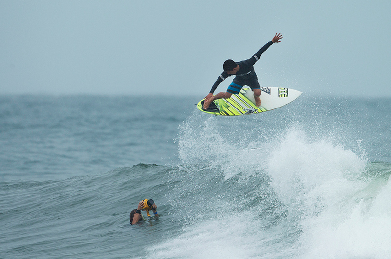 Rookie Filipe Toledo posted a 9.67 in his first heat as Top 34 campaigner! 